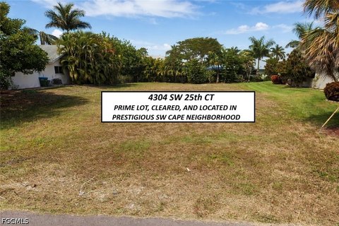 Cape Coral Cleared Land