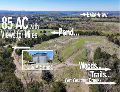 Hunting Land with RV Garage