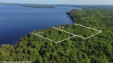Cathance Lake Waterfront Land Parcels