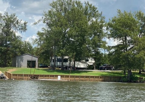 Lakefront Recreation Land with RV Pad