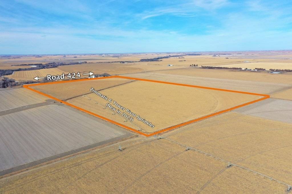 Irrigated Cropland Near Cozad, Nebraska