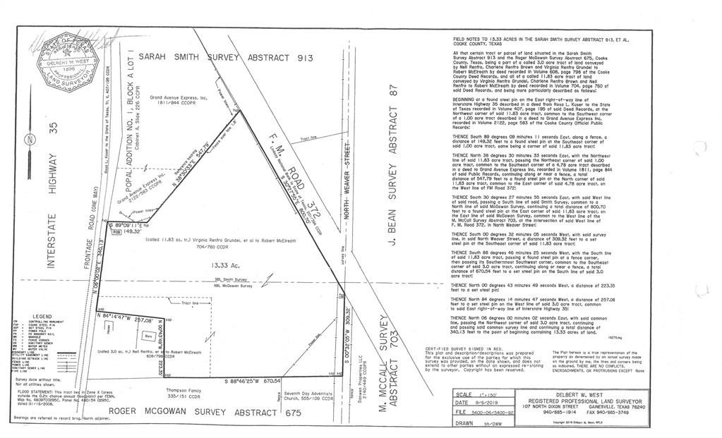 Gainesville TX Commercial Land I-35