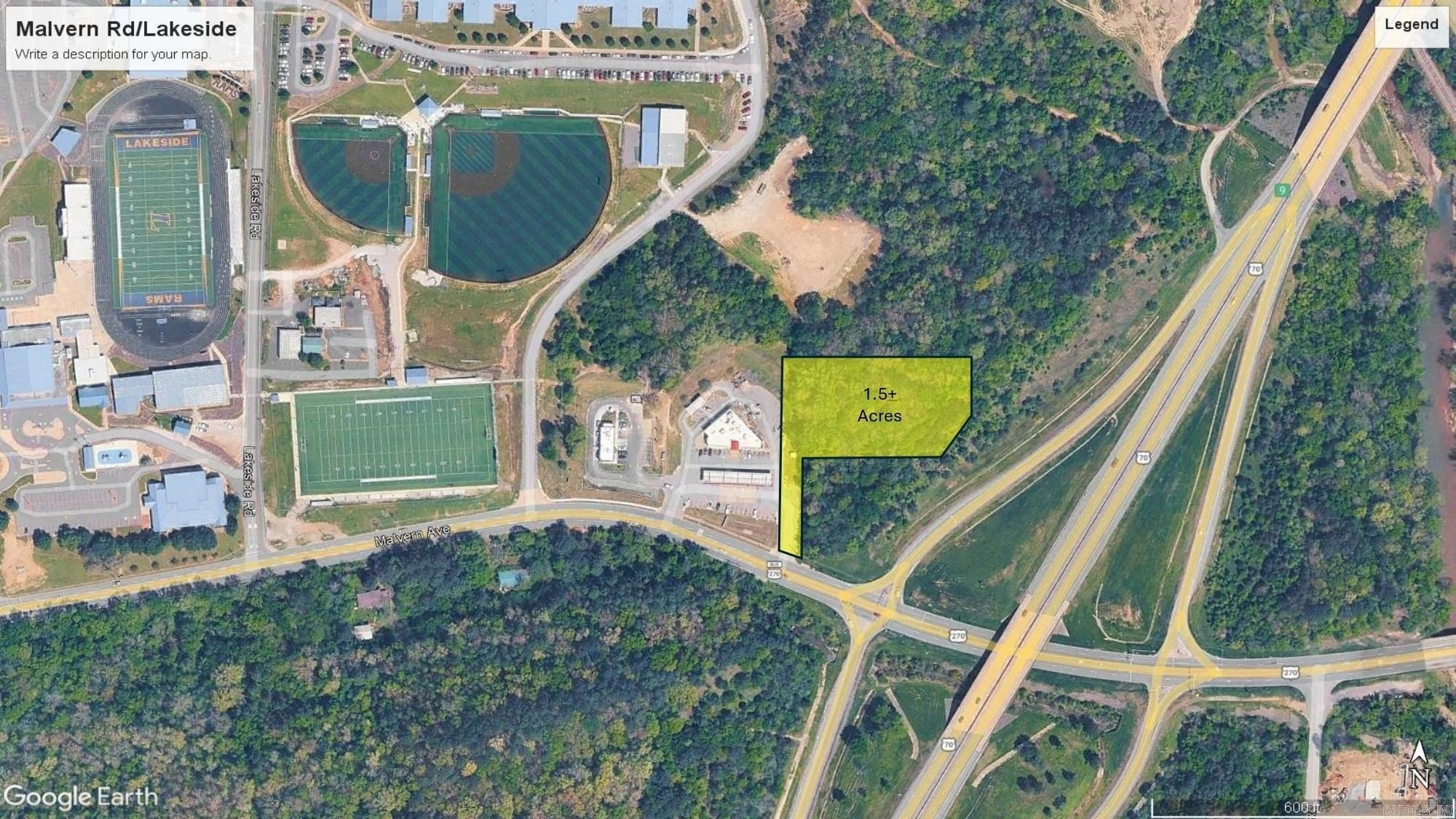 Commercial Land in Lakeside, AR