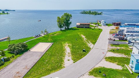 Waterfront Resort Lot with RV Pad