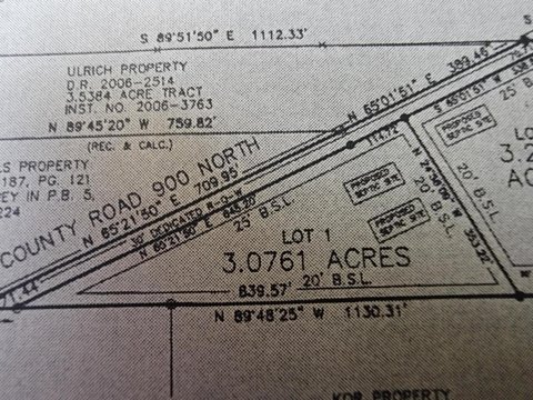 Land, Sunman, IN