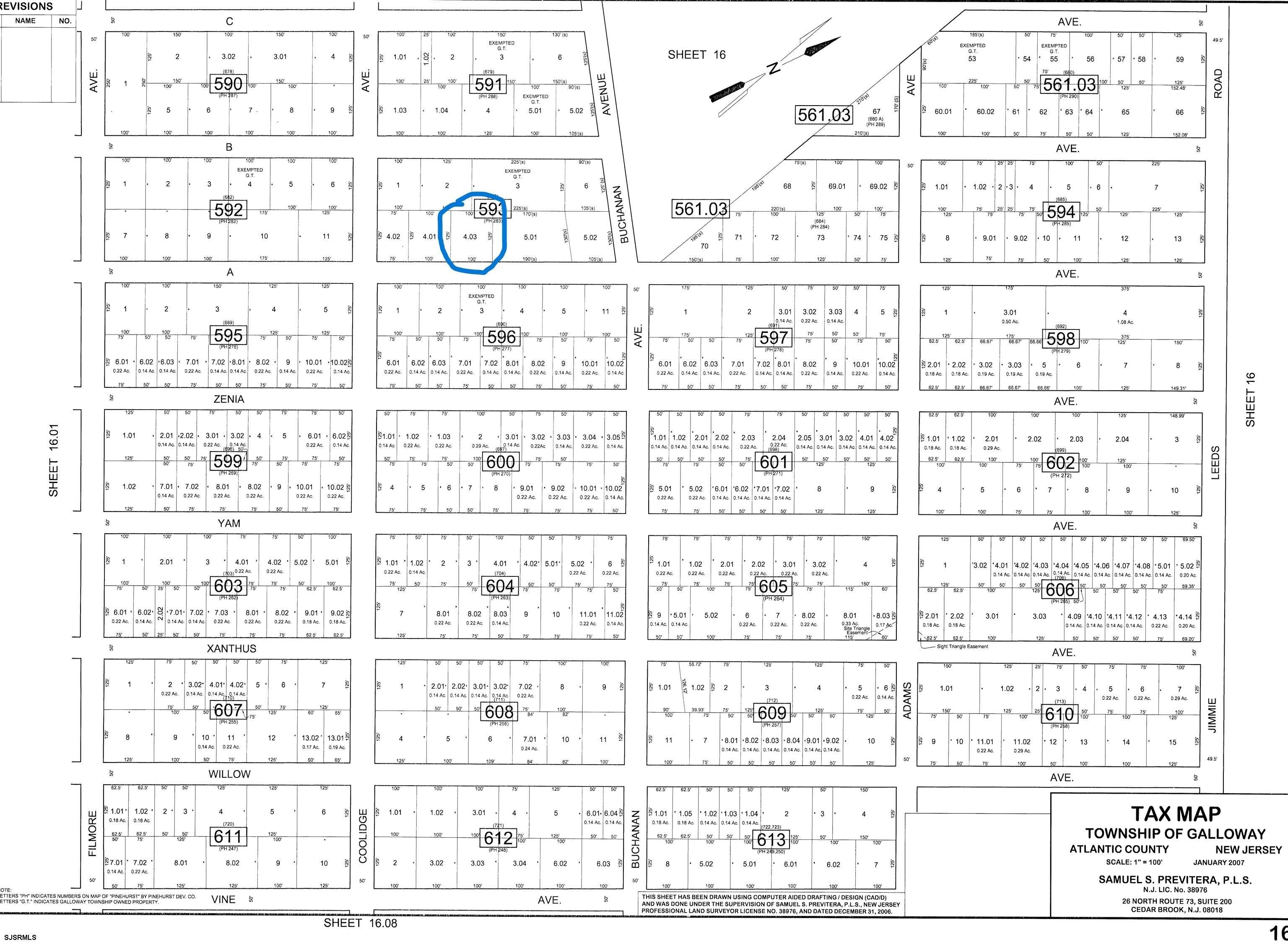 Land Near Stockton University