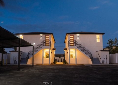 Modern Four-Unit Quadplex