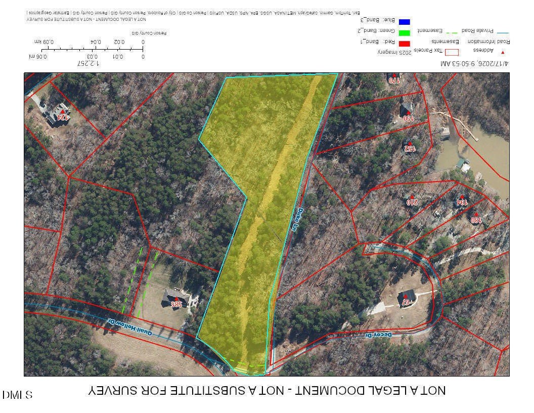 Roxboro Wooded Lot For Sale