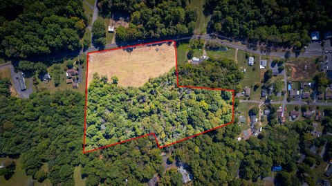 Cleared Commercial and Wooded Land