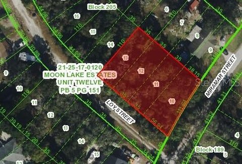 Land, NEW PORT RICHEY, FL