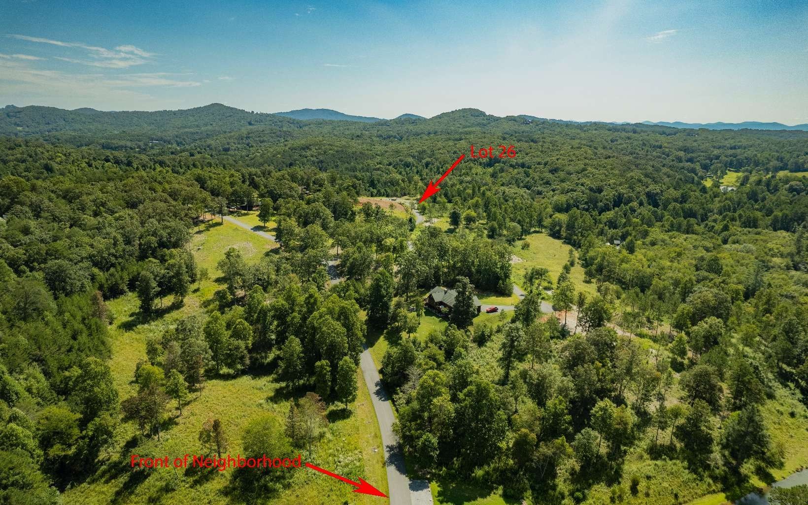 Creek Front Lot in Georgia