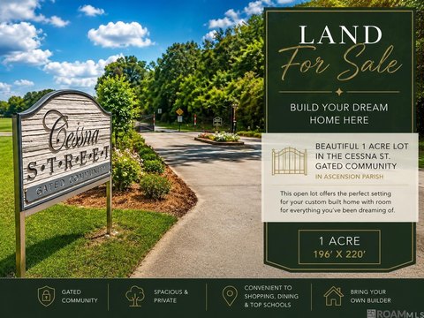 LAND - Gonzales, LA