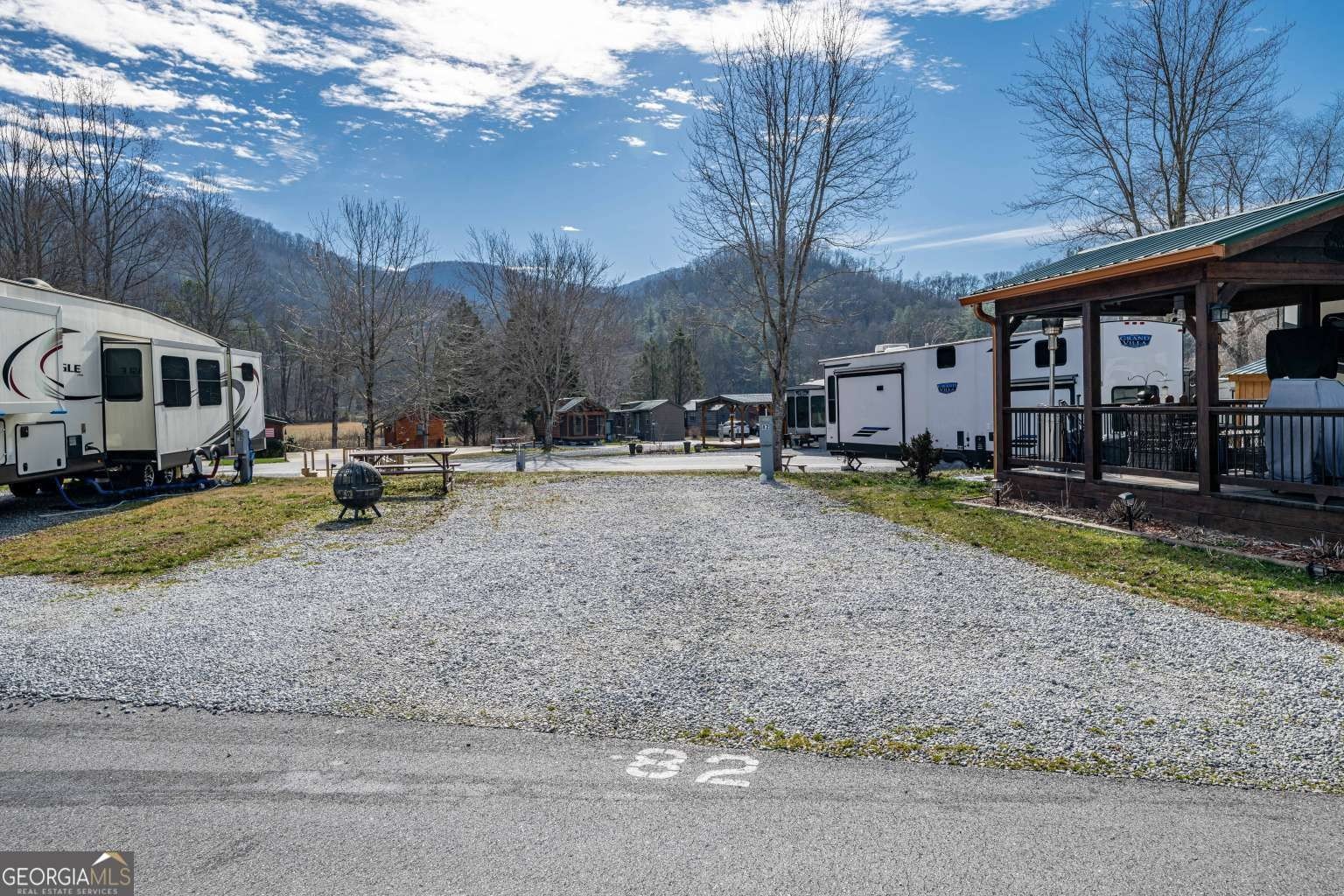 RV Site with Mountain Views