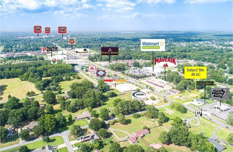 Commercial Land with Highway Frontage