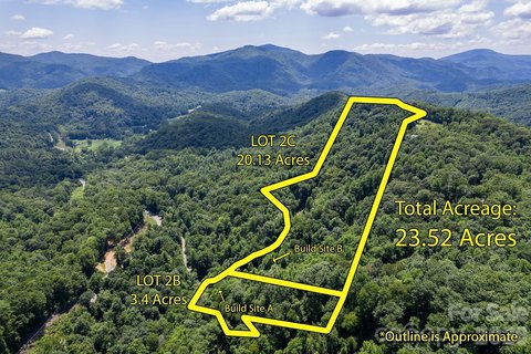 Adjoining Mountain Lots With Creek
