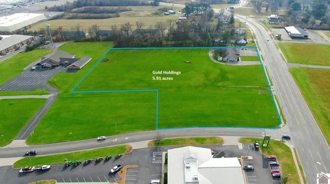 Corner Commercial Development Site with Office