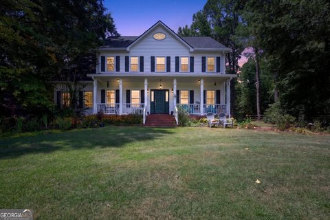Equestrian Estate with Lit Arena