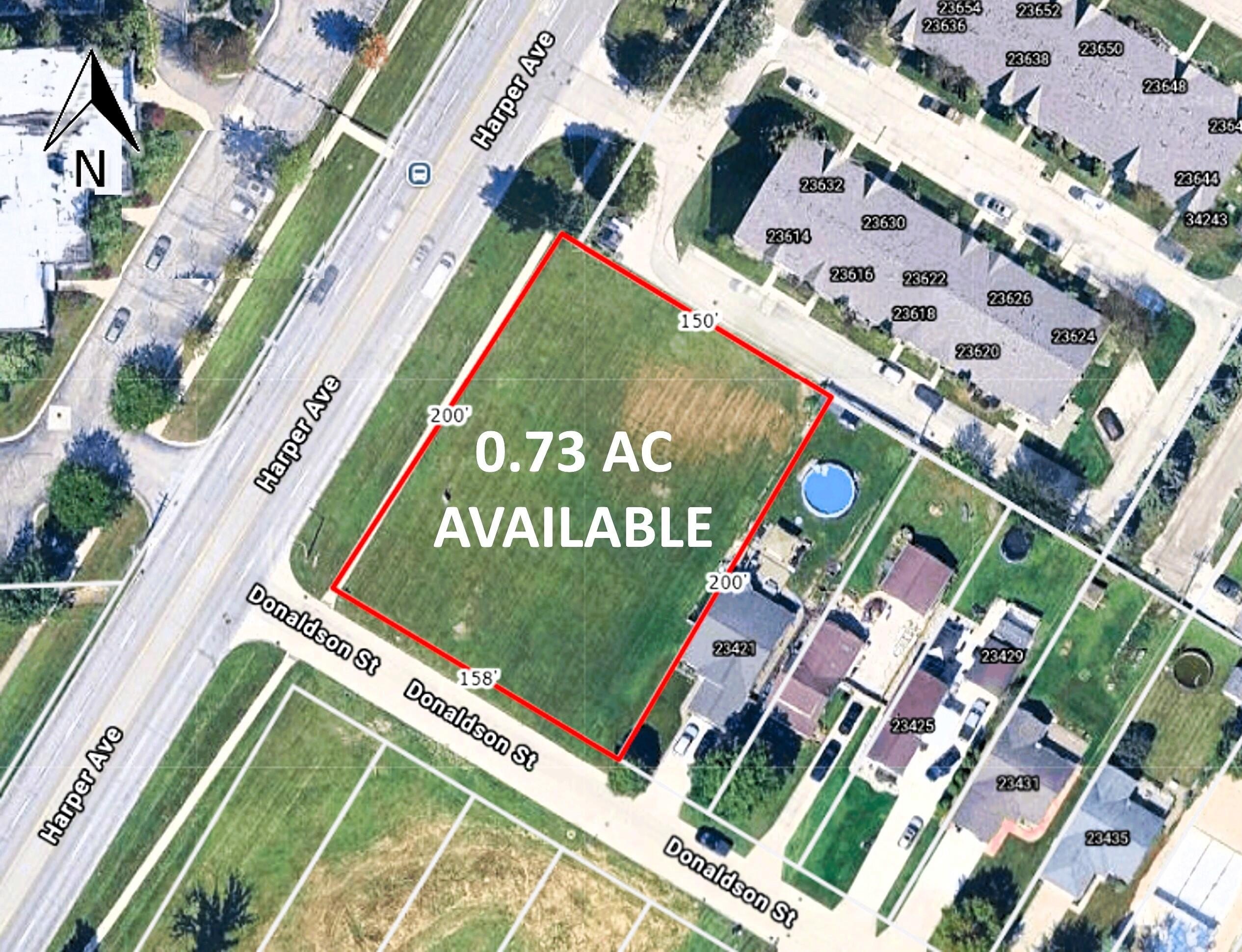 Commercial Land on Harper Avenue