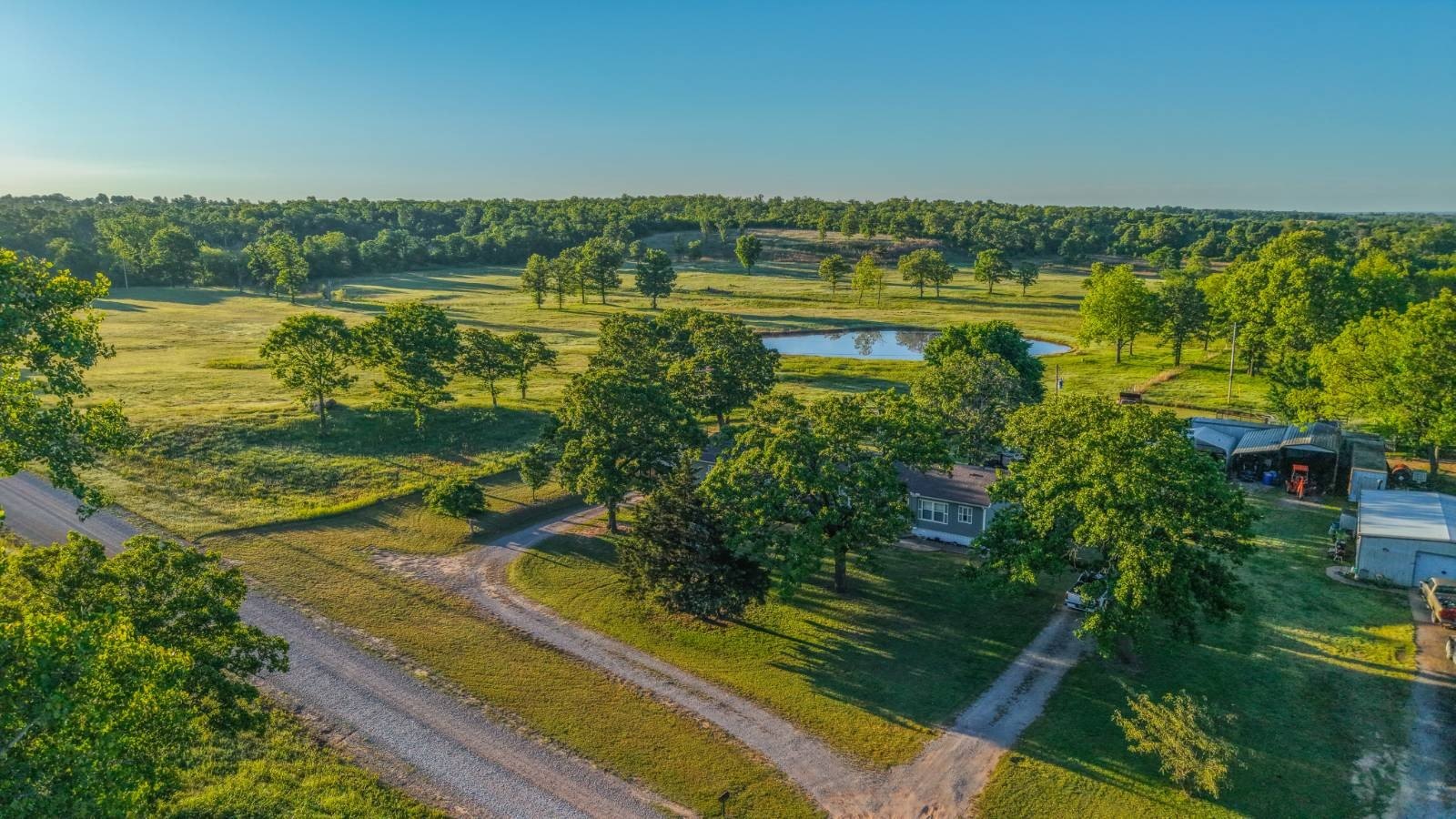 Versatile 40-Acre Creek County Property
