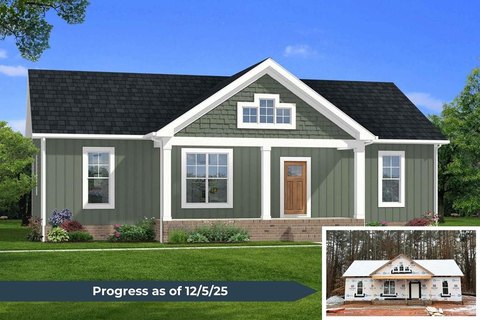 New Craftsman Home Near Lake