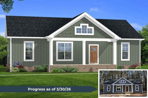 New Craftsman Home Near Lake