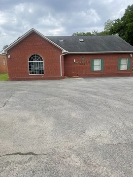 Office Building with Paved Parking