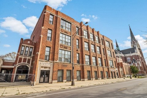 School Campus with High Ceilings