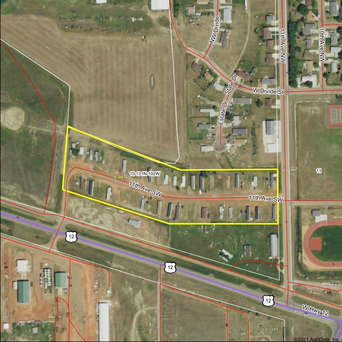 Bowman, ND Mobile Home Court