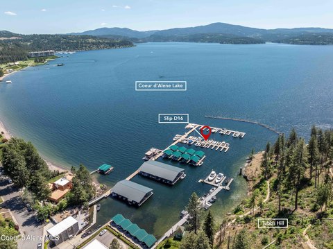 Coeur d'Alene Boat Slip
