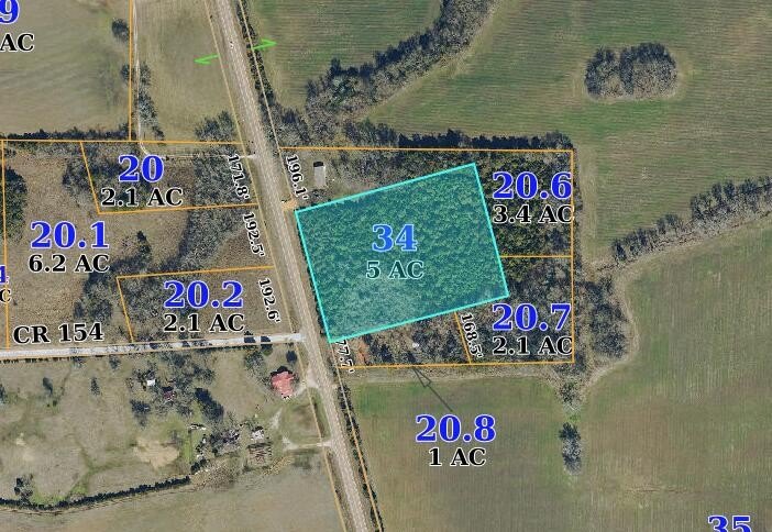 Wooded 5-Acre Tract Okolona, MS