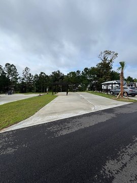 Waterfront RV Resort Site