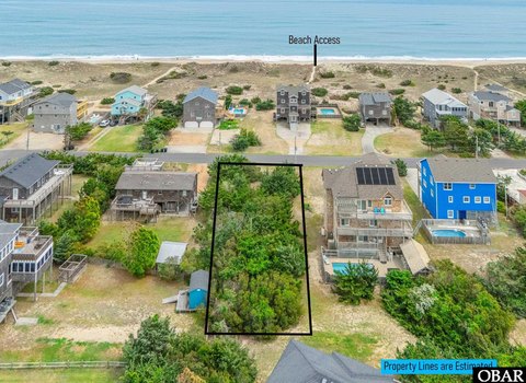 Semi-Oceanfront Homesite in Waves, NC