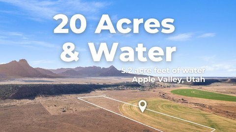 Agricultural Land With Water Rights