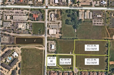 Improved C-2 Commercial Land