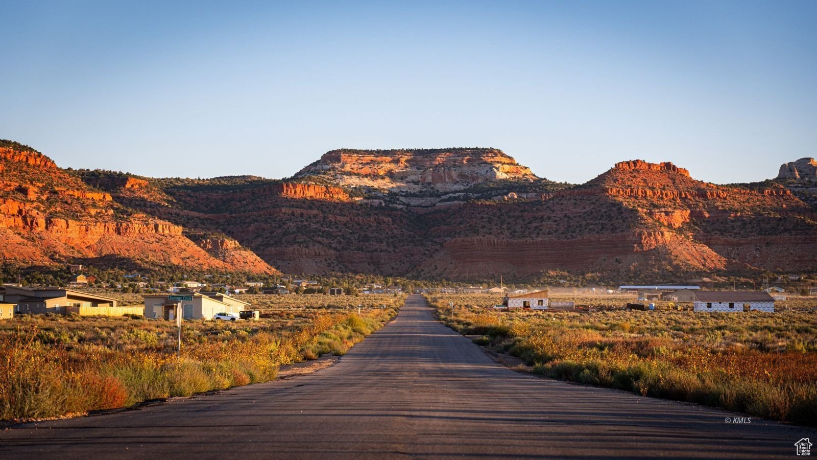 Kanab Land with Red Rocks