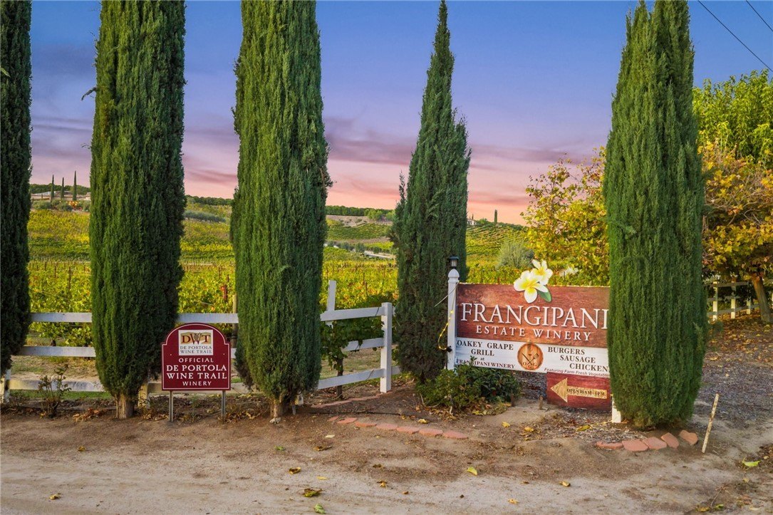 Established Winery on De Portola