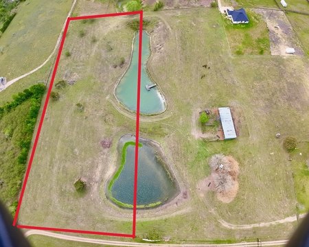 Fenced Rolling Acreage with Ponds
