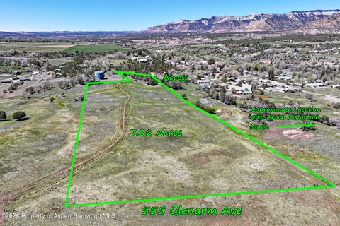 Irrigated Land Near Collbran, Colorado