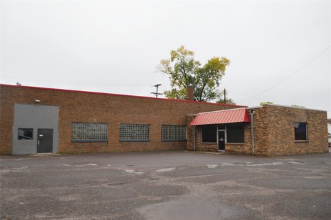 Storefront Building With Warehouse