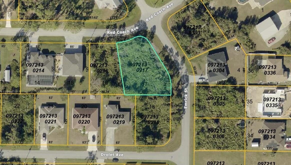 Oversized Corner Lot in North Port