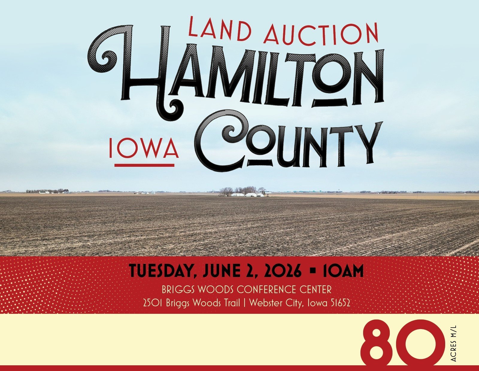 Productive Farmland Auction Near Webster