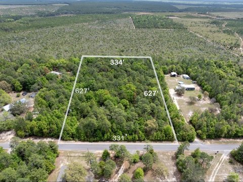Milton, FL 4.74-Acre Wooded Lot
