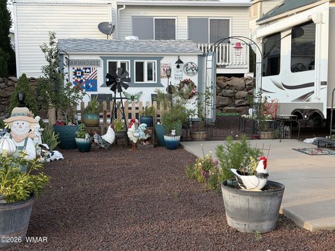 RV Lot with Insulated Shed