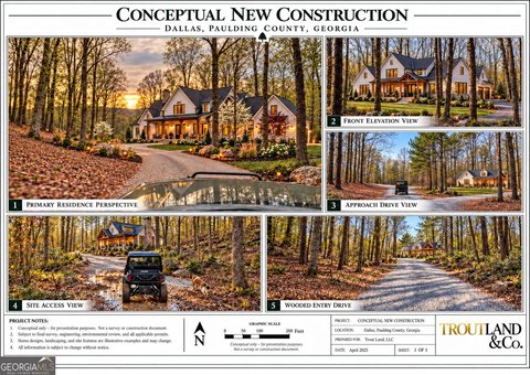 Dallas Land with Mature Trees