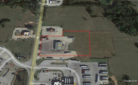 Commercial Land with Dual Entrances