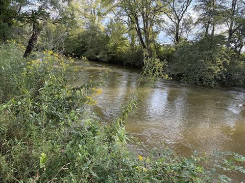 Riverfront Land with Mountain Views