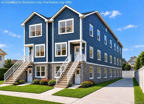 New Construction Duplex With Solar Panels