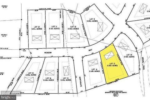 Residential Land in Wooded Community