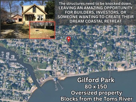 Oversized Lot Near Jersey Shore