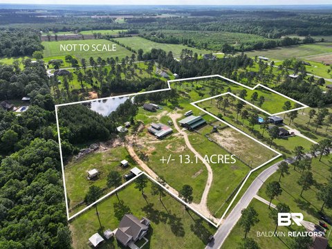 Equestrian Property with Arena Lighting
